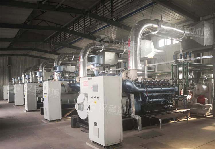 萬純瓦斯發(fā)電機組SCR脫硝系統(tǒng)在某瓦斯電站正式安裝運行