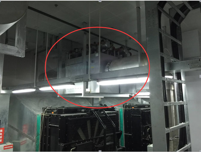 災(zāi)備中心柴油機(jī)黑煙凈化項(xiàng)目運(yùn)行良好