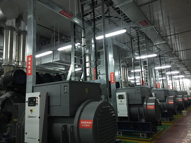 災(zāi)備中心柴油機(jī)黑煙凈化項(xiàng)目運(yùn)行良好