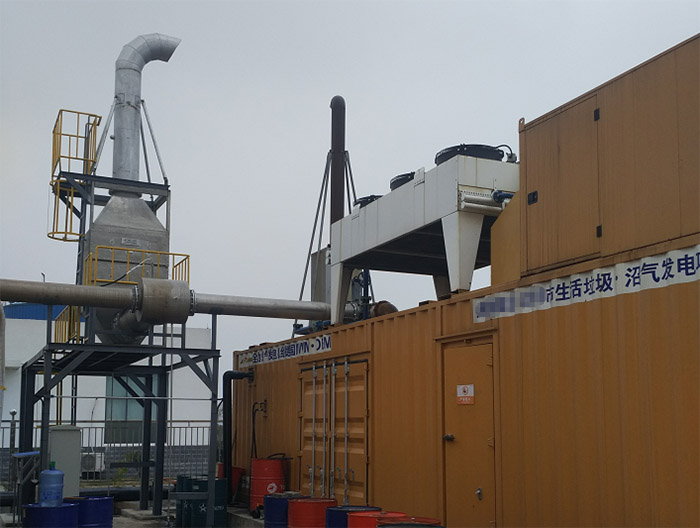 湖北某垃圾填埋沼氣SCR脫硝項目 湖北某垃圾填埋沼氣SCR脫硝項目