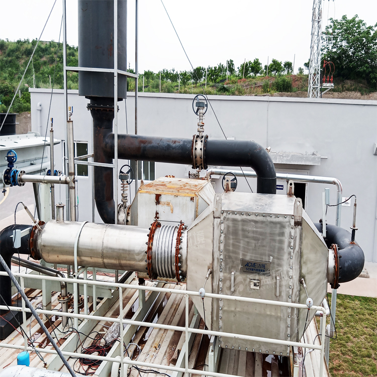 萬(wàn)純SCR脫硝工程-餐廚垃圾沼氣發(fā)電機(jī)組脫硝