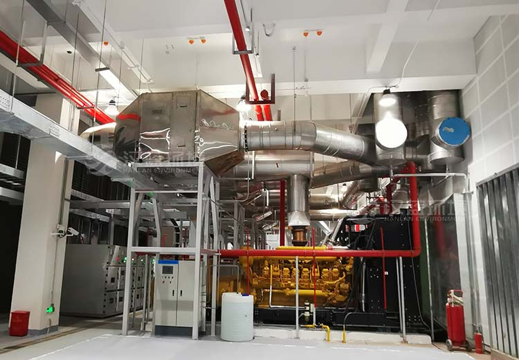 數據中心發電機組系列凈化裝置工程案例