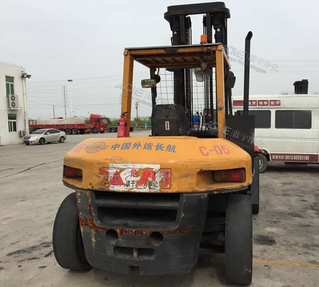 萬純叉車尾氣凈化器