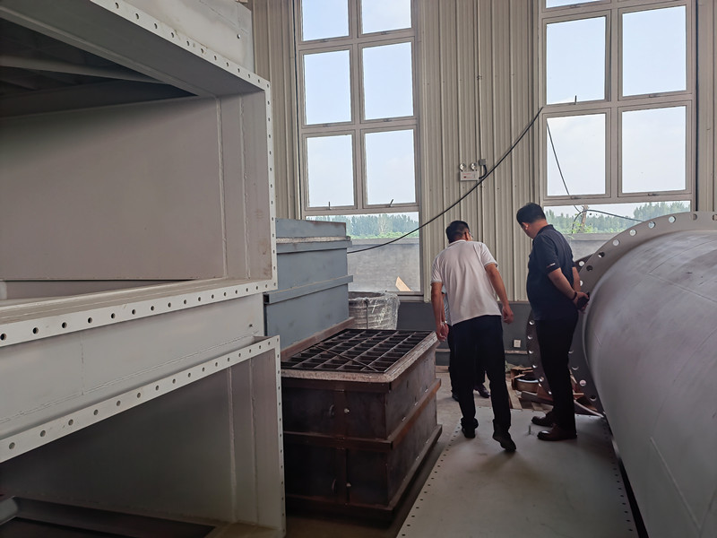 熱烈歡迎某集團(tuán)公司客戶來(lái)河北漢藍(lán)驗(yàn)收脫硝系統(tǒng)