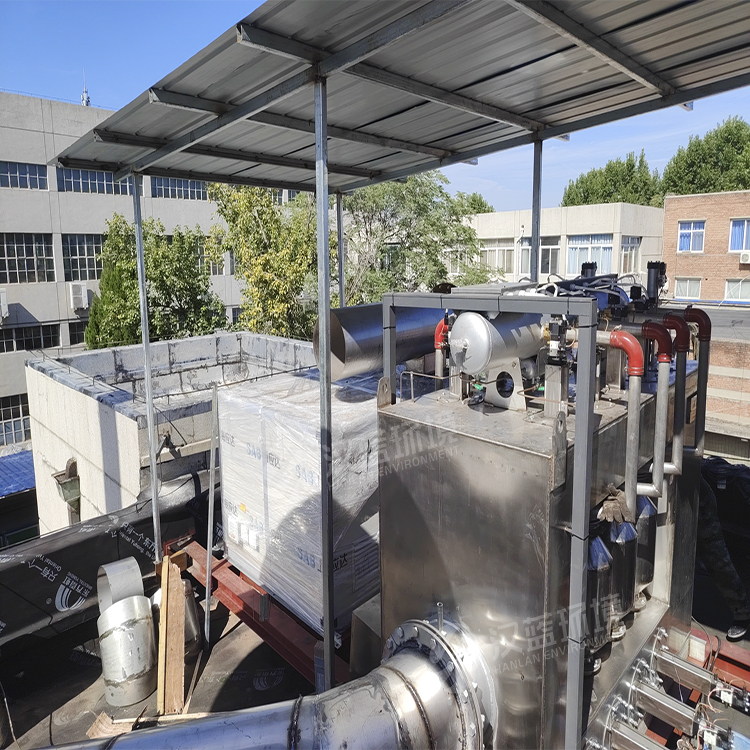 萬純柴油發動機測試臺架尾氣凈化系統